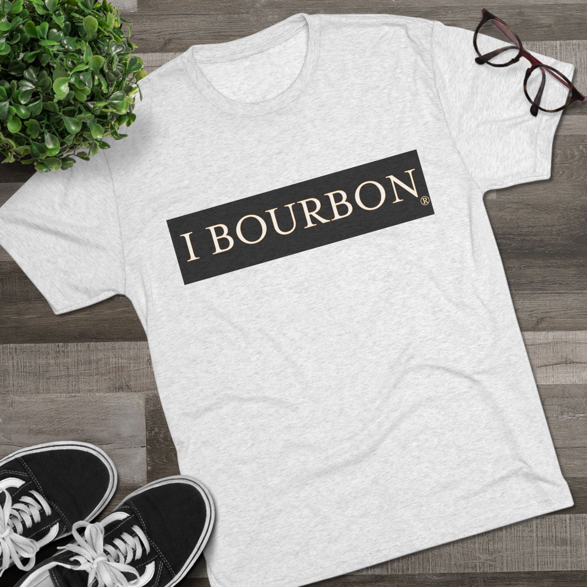 I Bourbon Unisex Tri-Blend Crew Tee-11