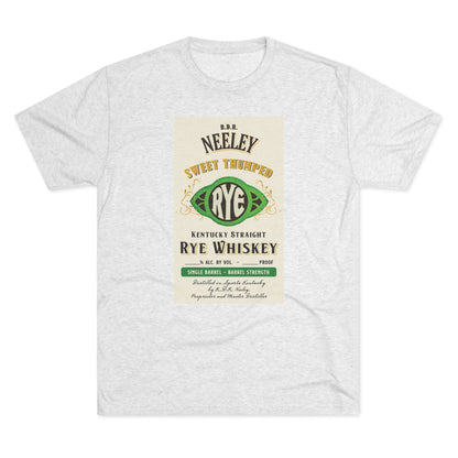 Neeley Sweet Thumped Rye Unisex Tri-Blend Crew Tee