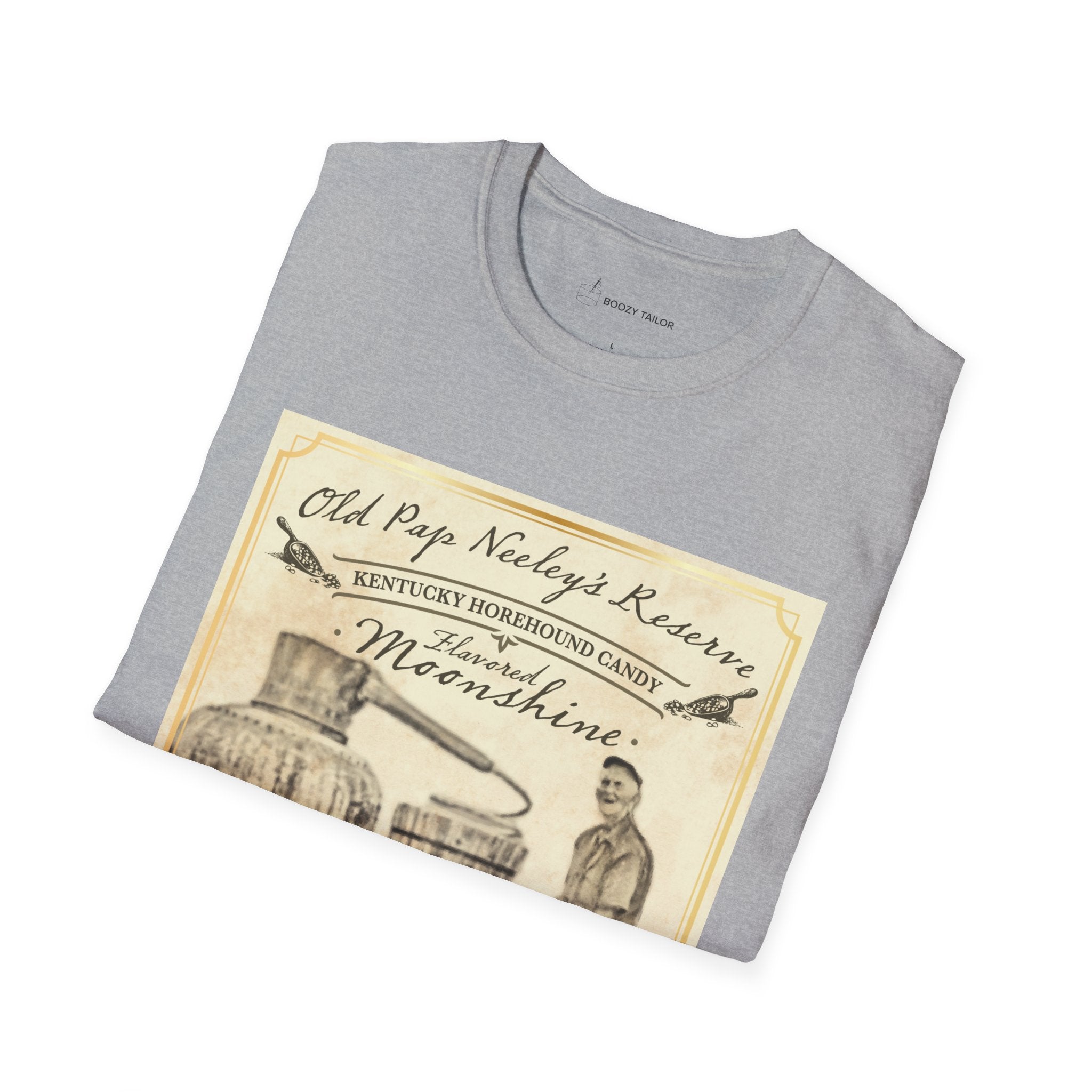 Old Pap Neeley's Reserve Moonshine Unisex Softstyle T-Shirt-18