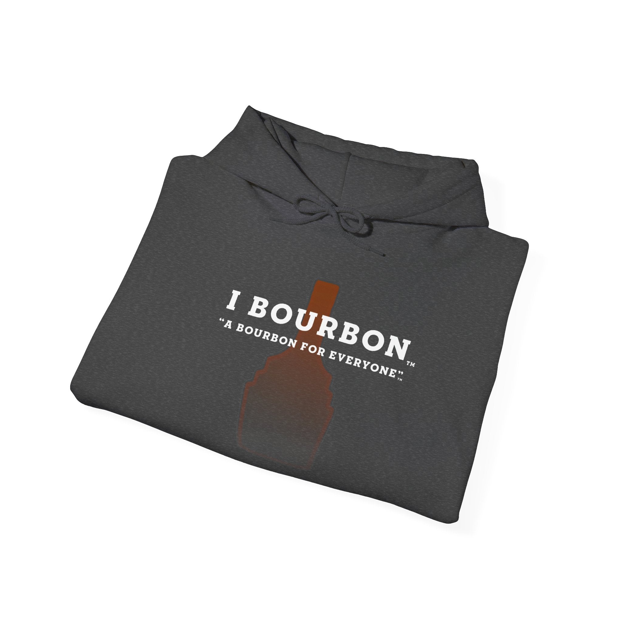 I Bourbon Bottle Unisex Heavy Blend™ Hooded Sweatshirt-11