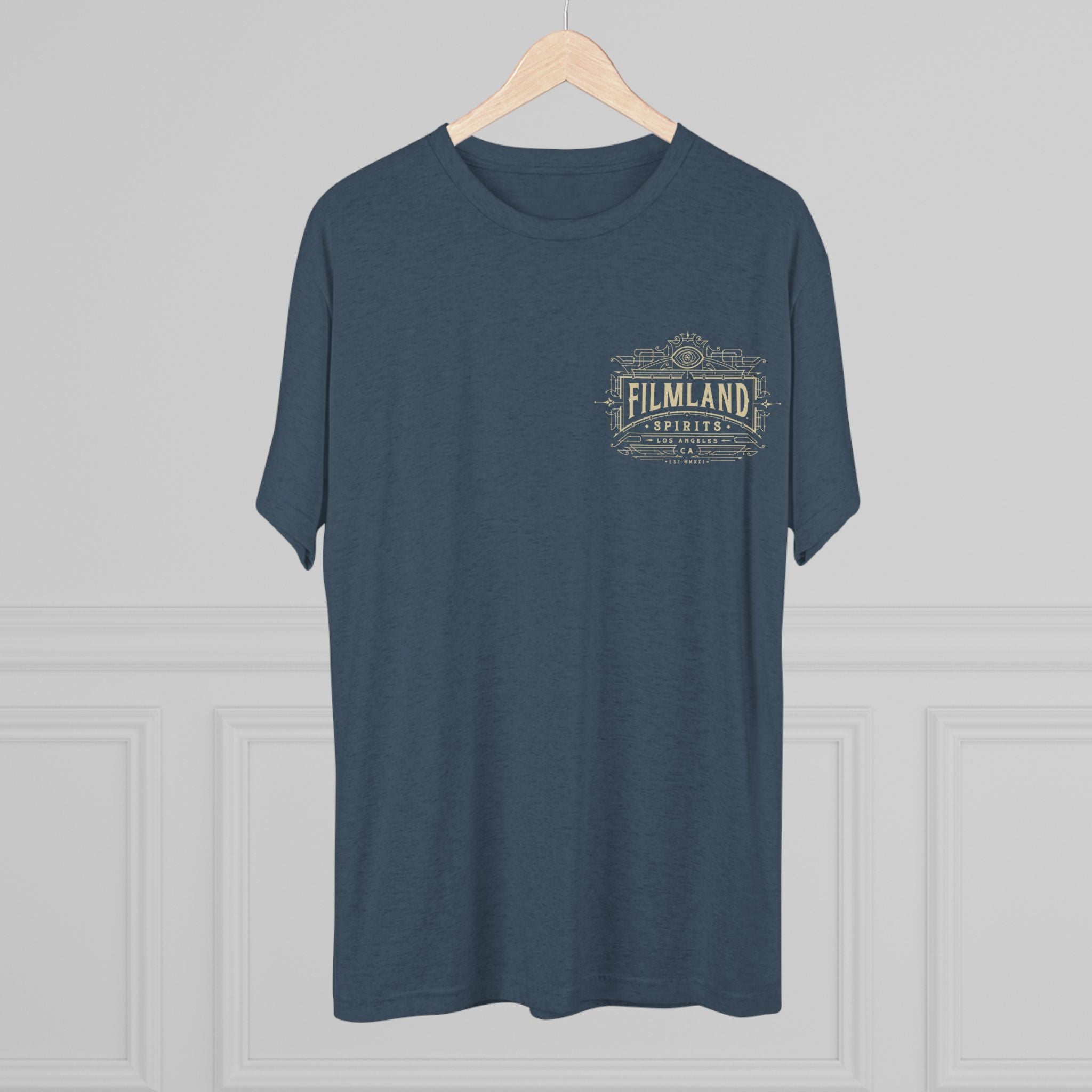 Filmland Ryes of the Robots Unisex Tri-Blend Crew Tee-9