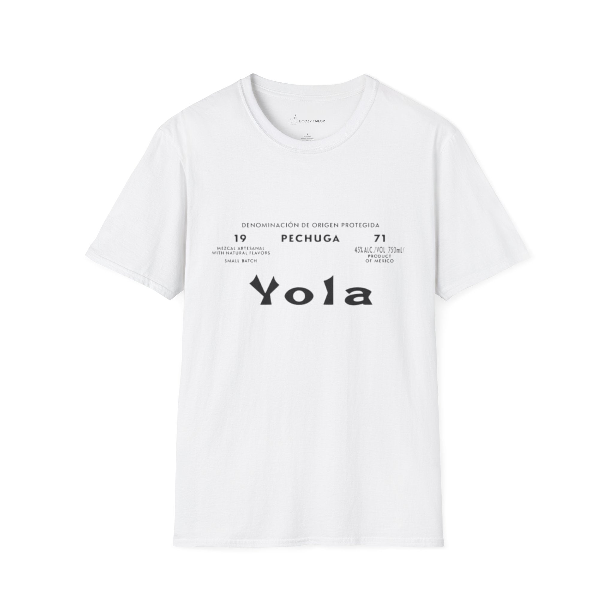 Yola Mezcal Pechuga Unisex Softstyle T-Shirt-5