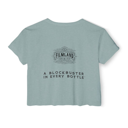 Filmland Ryes of the Robots Women's Festival Crop Top