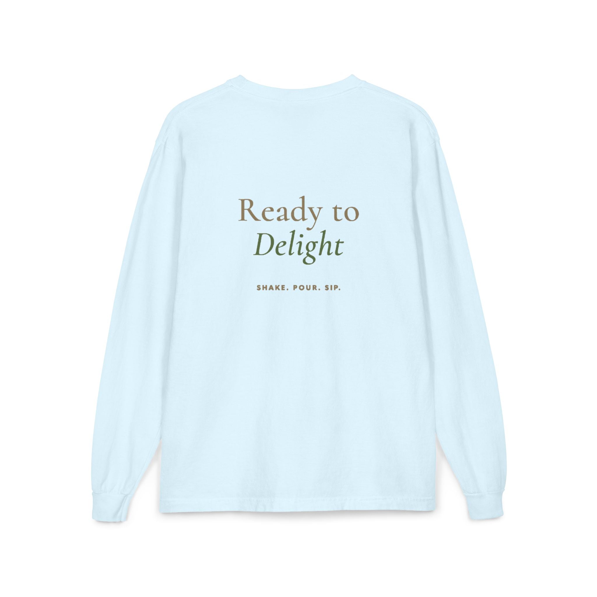 Rivergreen Cocktails Unisex Long Sleeve Pocket T-Shirt-9
