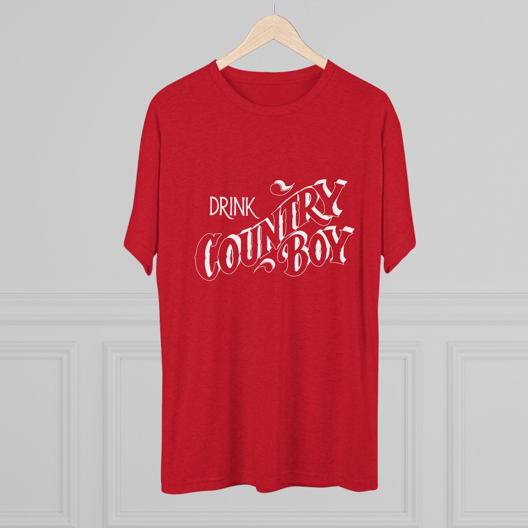 Country Boy Unisex Tri-Blend Crew Tee-39