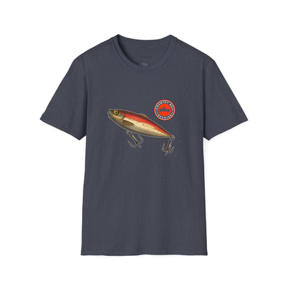 Country Boy Brewing Fishing Lure Unisex Softstyle T-Shirt