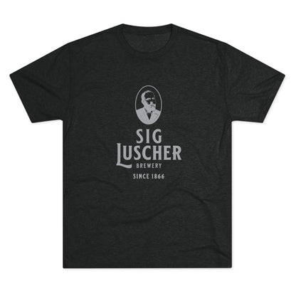 Sig Luscher Brewery Unisex Tri-Blend Crew Tee