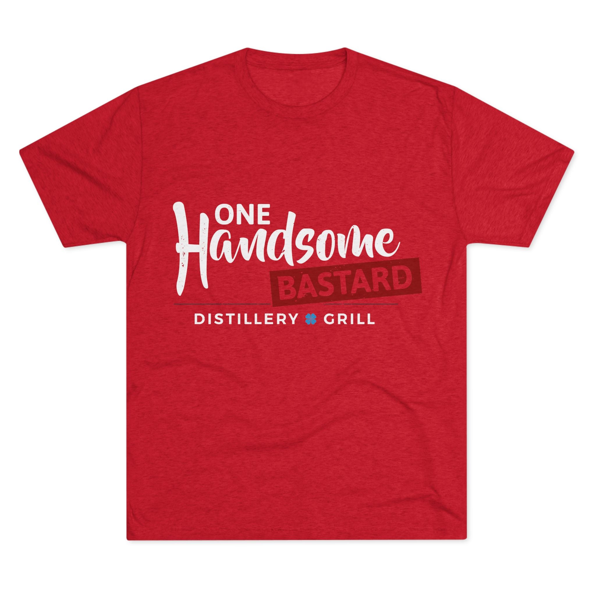 One Handsome Bastard Distillery Unisex Tri-Blend Crew Tee-10