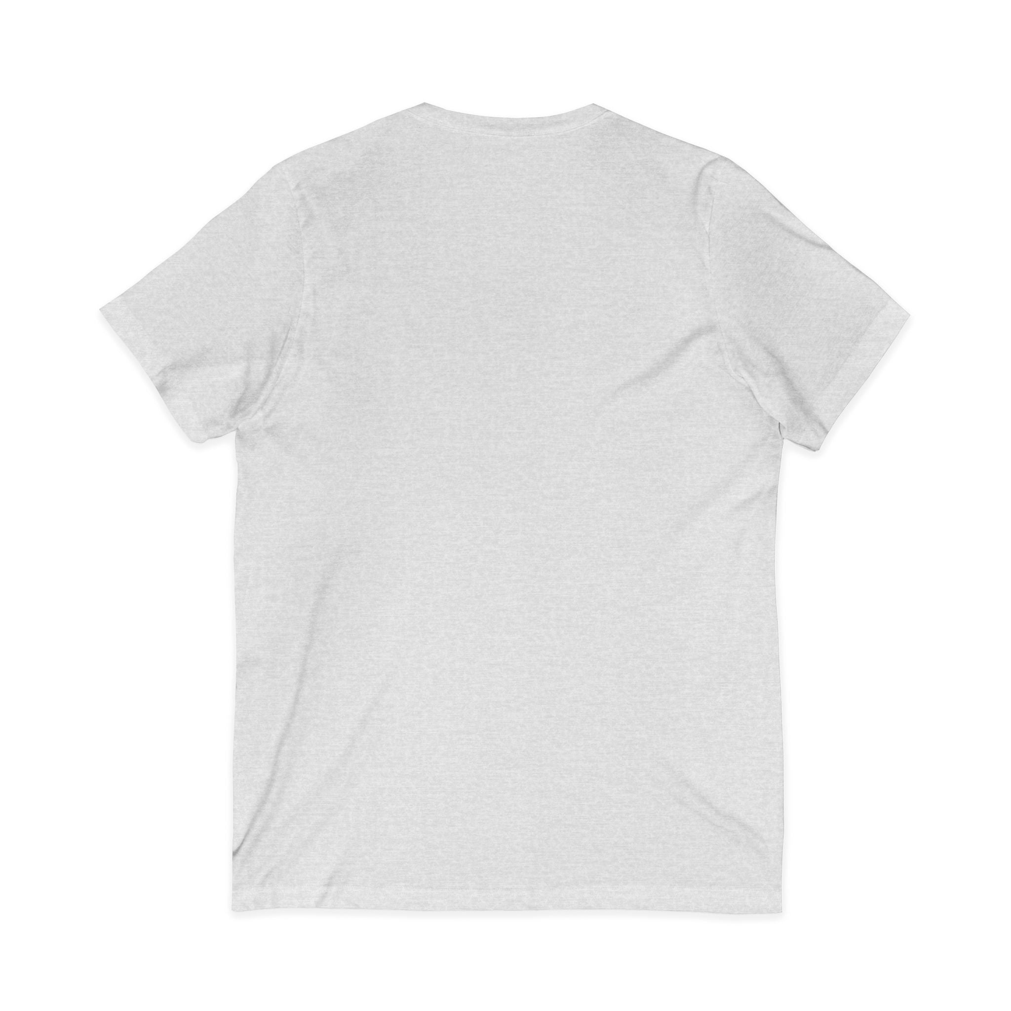 Trackside Bourbon Unisex Jersey Short Sleeve V-Neck Tee-4