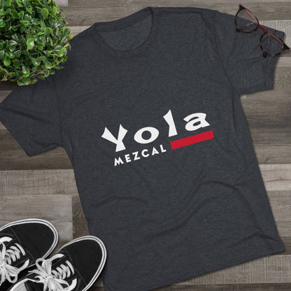 Yola Mezcal Logo Unisex Tri-Blend Crew Tee