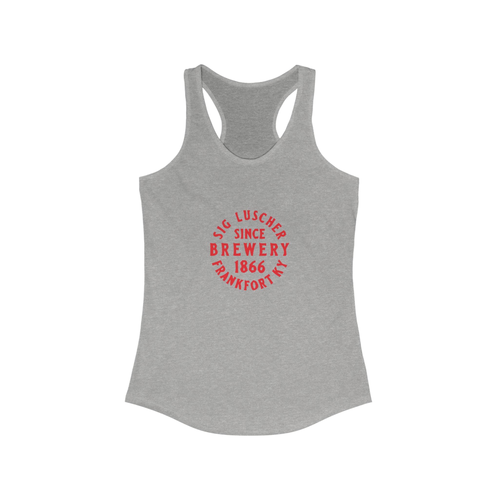Sig Luscher Brewery Women's Ideal Racerback Tank-5