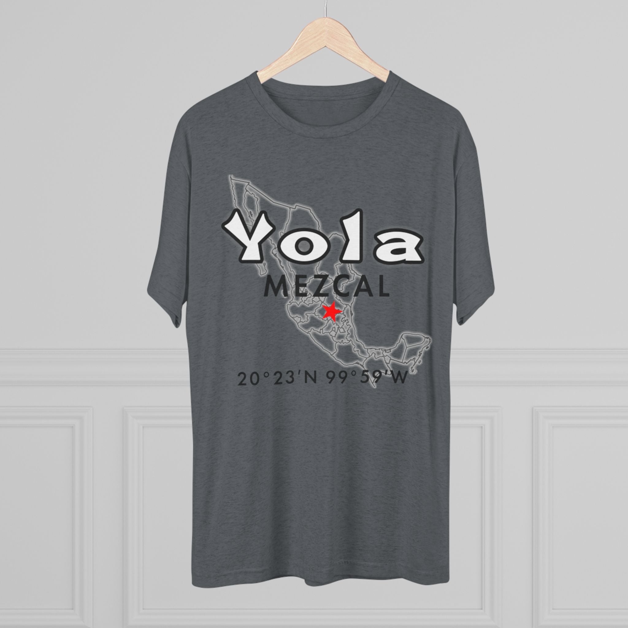 Yola Mezcal Coordinates Unisex Tri-Blend Crew Tee-19