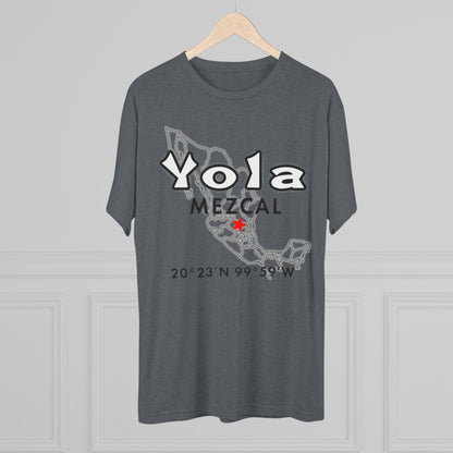 Yola Mezcal Coordinates Unisex Tri-Blend Crew Tee