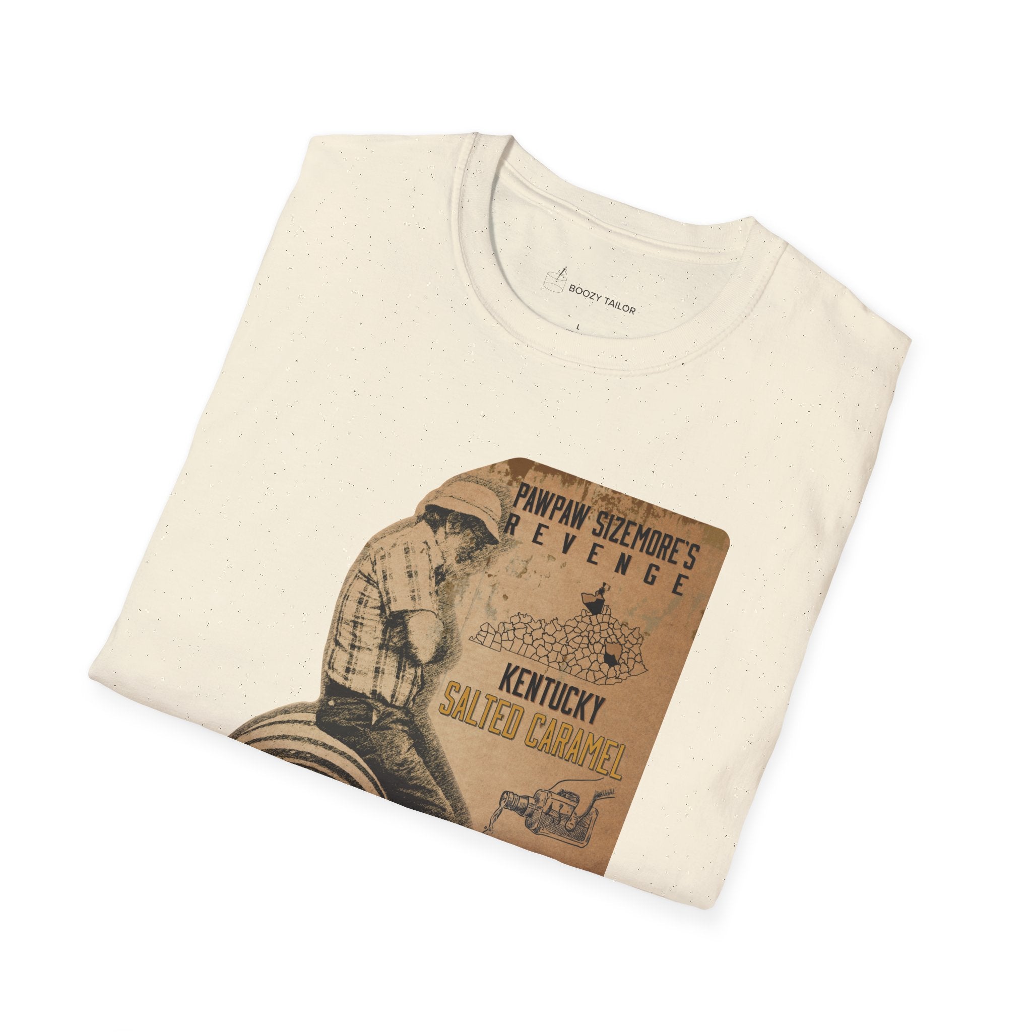 Neeley Family Distillery Papa Sizemore's Revenge Unisex Softstyle T-Shirt-24