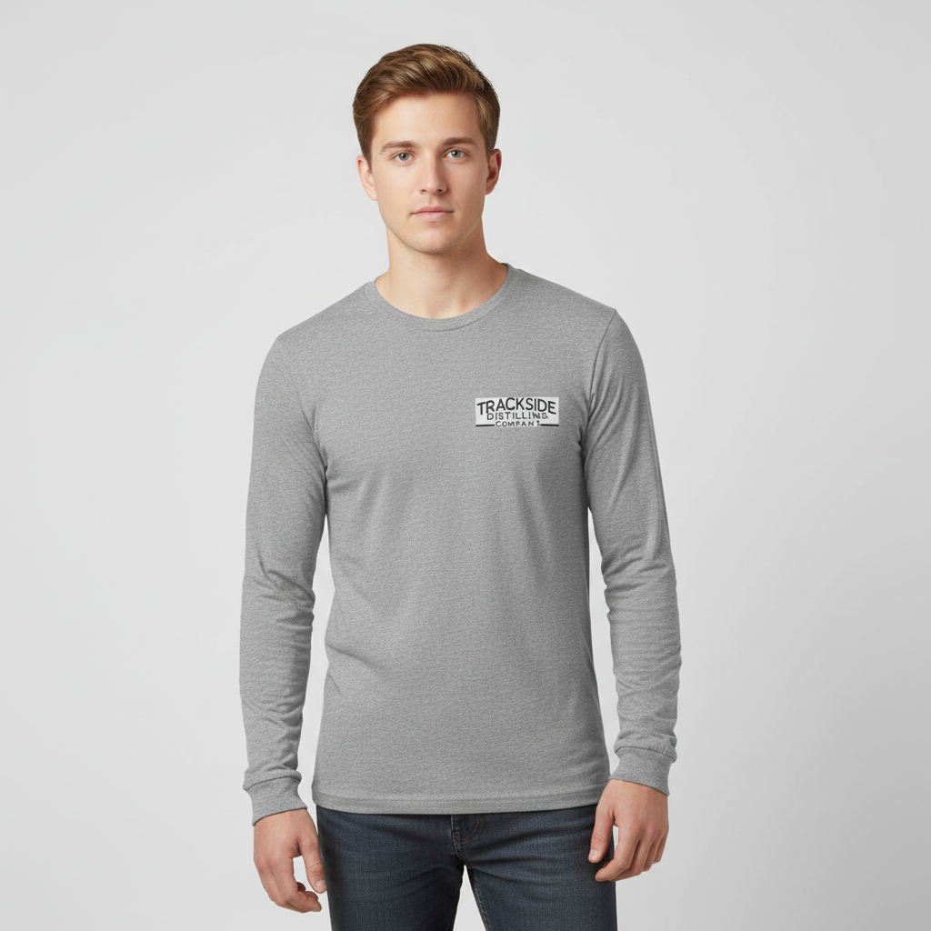 Trackside Distillery Trackside Distilling Unisex Jersey Long Sleeve Tee – Boozytailor.com